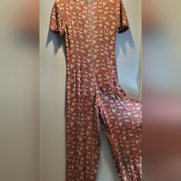 Vintage Casual Corner floral jumpsuit - Picture 6 of 7